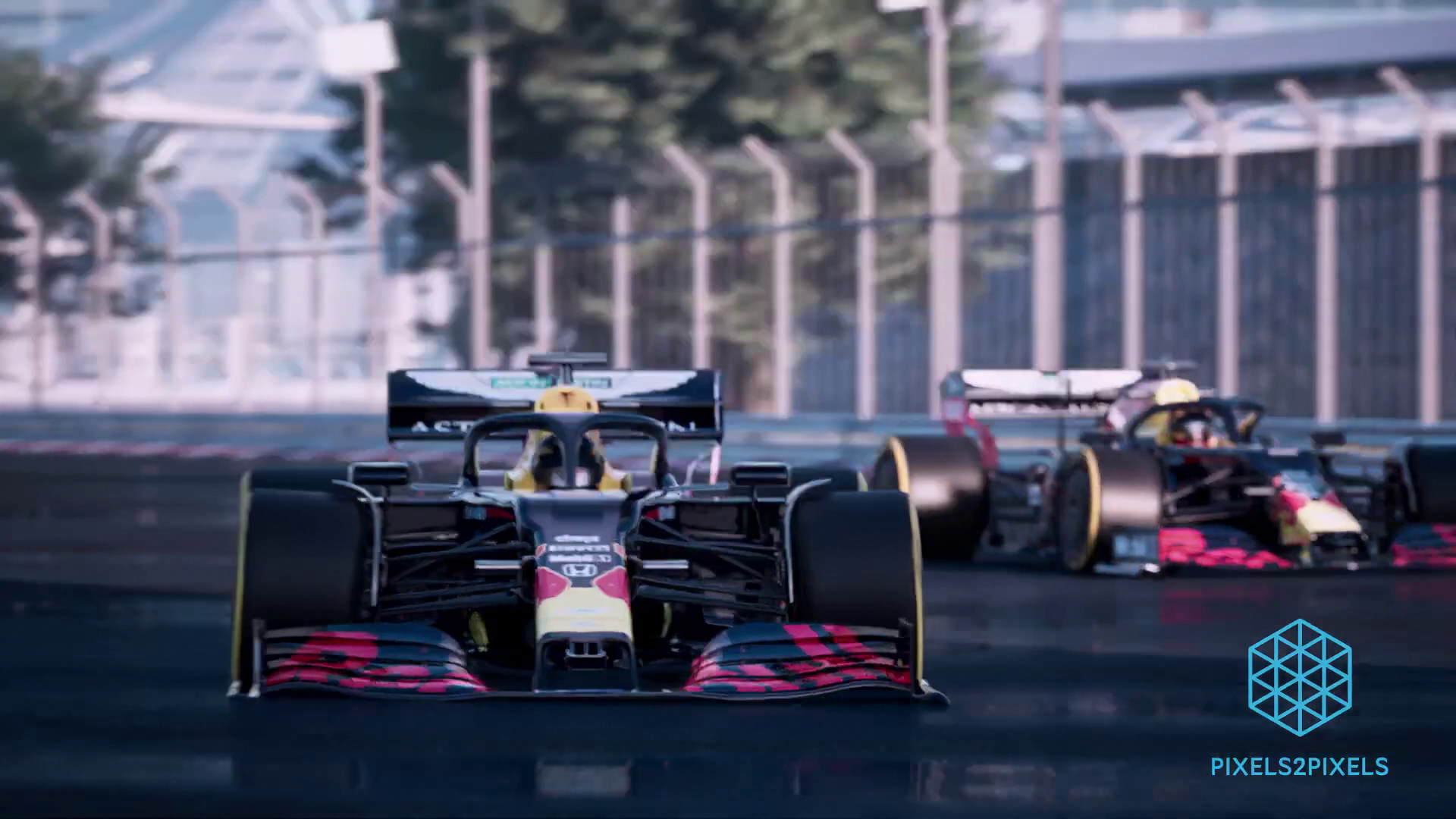 F1 Automotive Racing Visualization