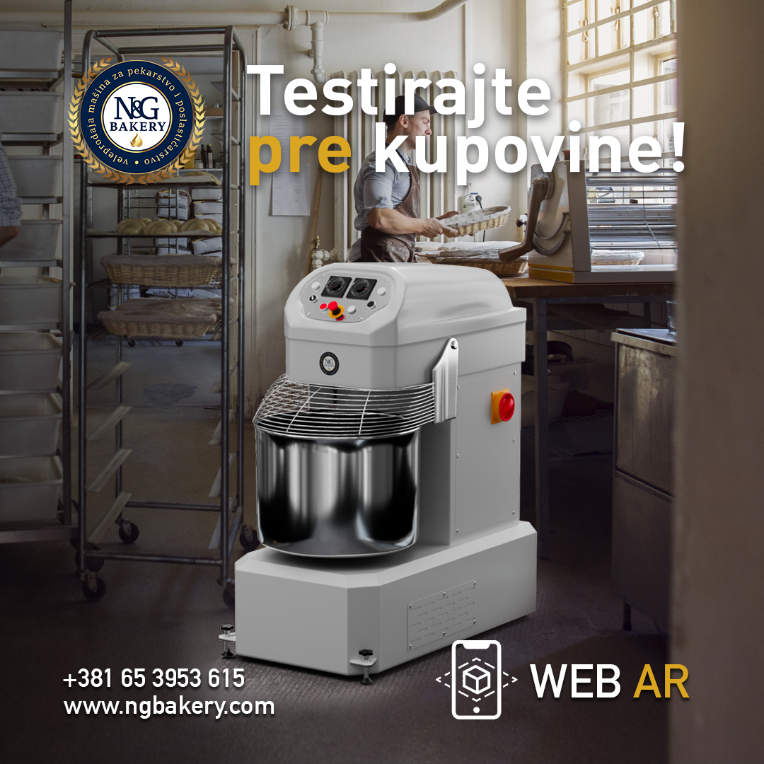 N&G Bakery WebAR Aplikacija 1